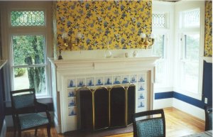 house fireplace