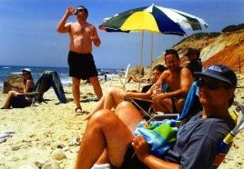 sunbathers