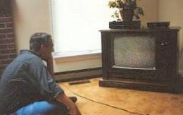 dan watching tv