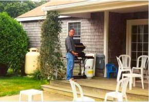 gas grill