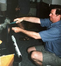 lighting the fire